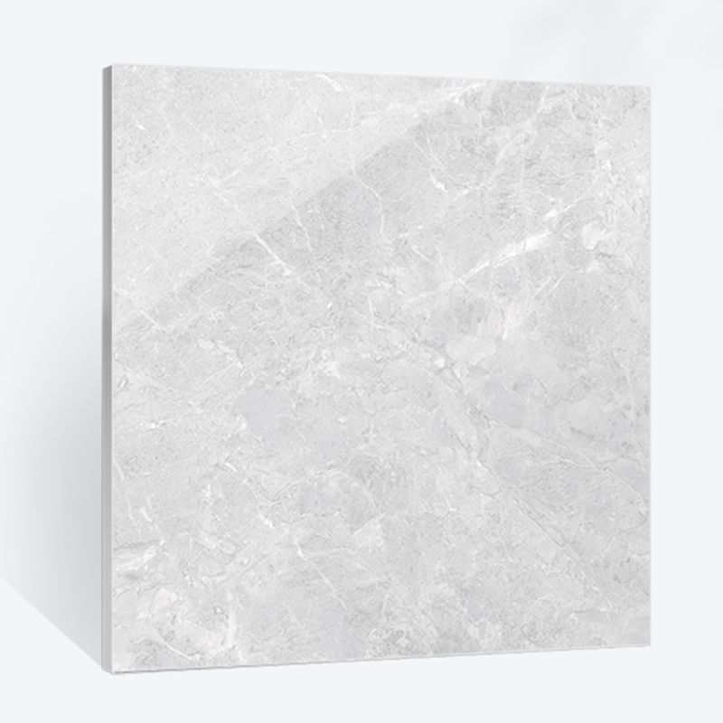 Marbling Square Floor Tile Straight Edge Slip Resistant Polished Tile Clearhalo 'Floor Tiles & Wall Tiles' 'floor_tiles_wall_tiles' 'Flooring 'Home Improvement' 'home_improvement' 'home_improvement_floor_tiles_wall_tiles' Walls and Ceiling' 1200x1200_099f9a87-19ac-47ea-bf5d-60ba78fb8019