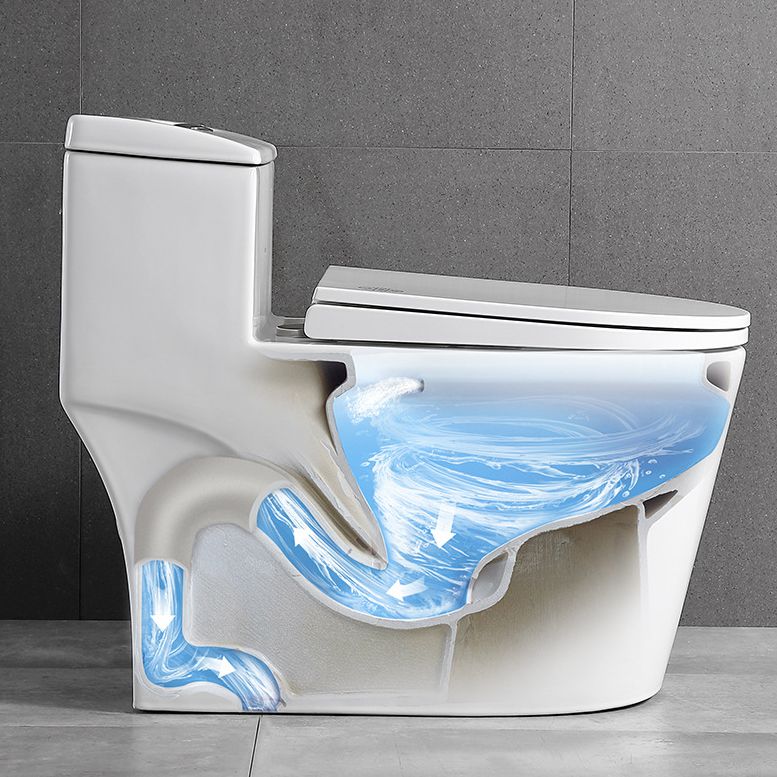 Traditional 1-Piece Toilet Bowl White Urine Toilet with Slow Close Seat for Bathroom Clearhalo 'Bathroom Remodel & Bathroom Fixtures' 'Home Improvement' 'home_improvement' 'home_improvement_toilets' 'Toilets & Bidets' 'Toilets' 1200x1200_09b51cab-e145-4bdb-8bed-0f26a0ae4f00