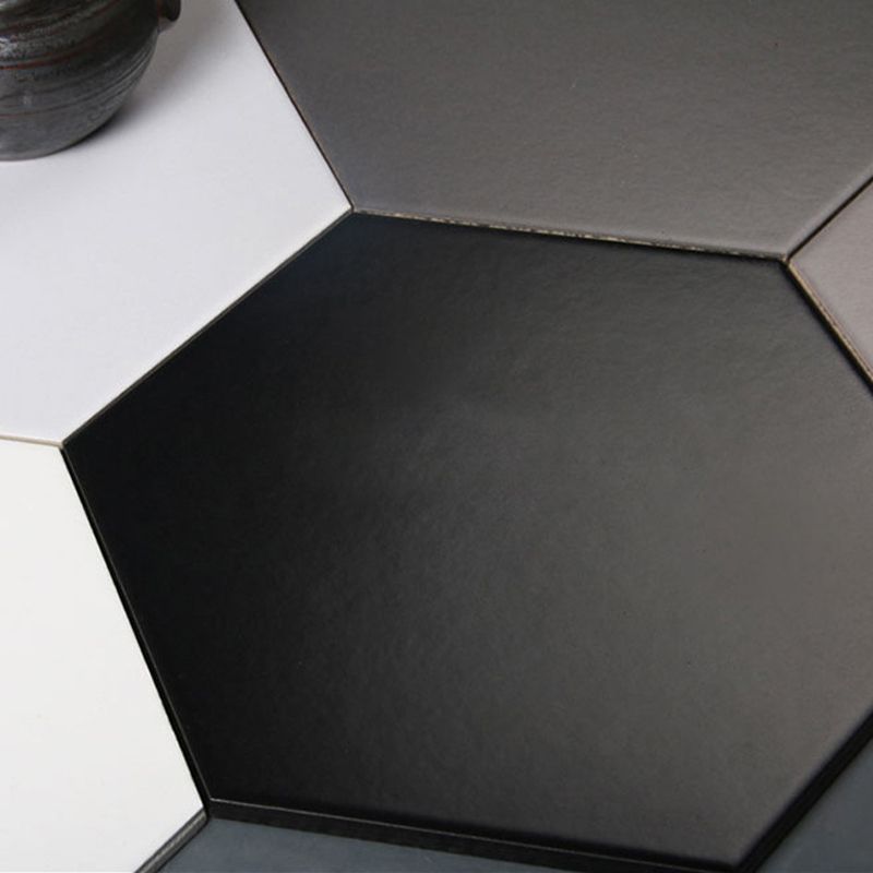 Modern Style Waterproof Wall Tile Straight Edge Hexagon Wall Tile Clearhalo 'Floor Tiles & Wall Tiles' 'floor_tiles_wall_tiles' 'Flooring 'Home Improvement' 'home_improvement' 'home_improvement_floor_tiles_wall_tiles' Walls and Ceiling' 1200x1200_09c97b7a-2863-4000-8b15-f611266c4e9c