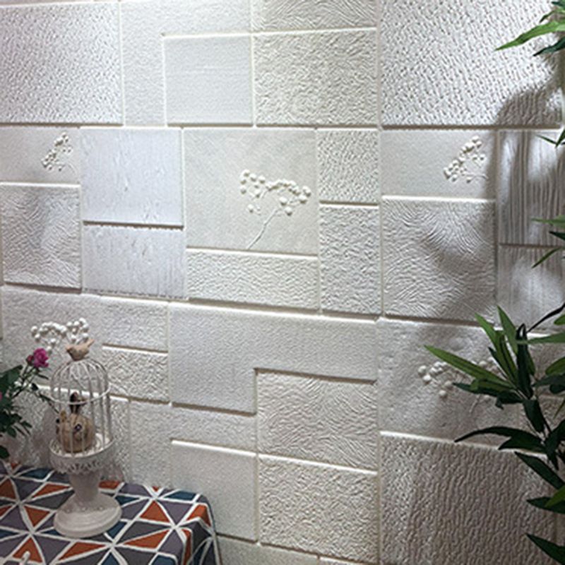 Industrial Wall Plank 3D Brick Bathroom Living Room Wall Panels Set of 1 Clearhalo 'Flooring 'Home Improvement' 'home_improvement' 'home_improvement_wall_paneling' 'Wall Paneling' 'wall_paneling' 'Walls & Ceilings' Walls and Ceiling' 1200x1200_0b19283a-c385-49a9-9c76-8f4f013ec070