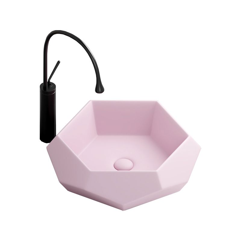 Modern Specialty Wash Stand Porcelain Vessel Lavatory Sink for Home Clearhalo 'Bathroom Remodel & Bathroom Fixtures' 'Bathroom Sinks & Faucet Components' 'Bathroom Sinks' 'bathroom_sink' 'Home Improvement' 'home_improvement' 'home_improvement_bathroom_sink' 1200x1200_0b4867c5-edb6-4ed0-8c6d-f73168fff976