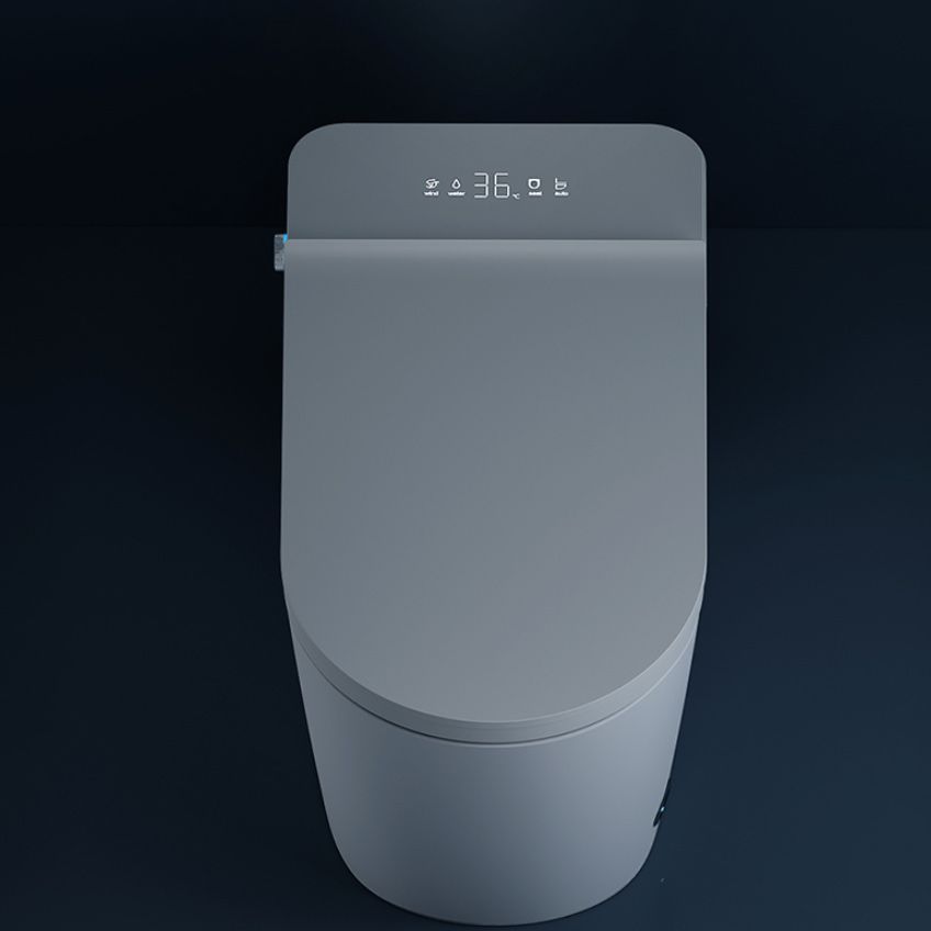 Contemporary White Leak-Proof Ceramic Foot Sensor Smart Toilet Clearhalo 'Bathroom Remodel & Bathroom Fixtures' 'Bidets' 'Home Improvement' 'home_improvement' 'home_improvement_bidets' 'Toilets & Bidets' 1200x1200_0b7b441f-1285-4f62-9e78-88ce0c1e7670