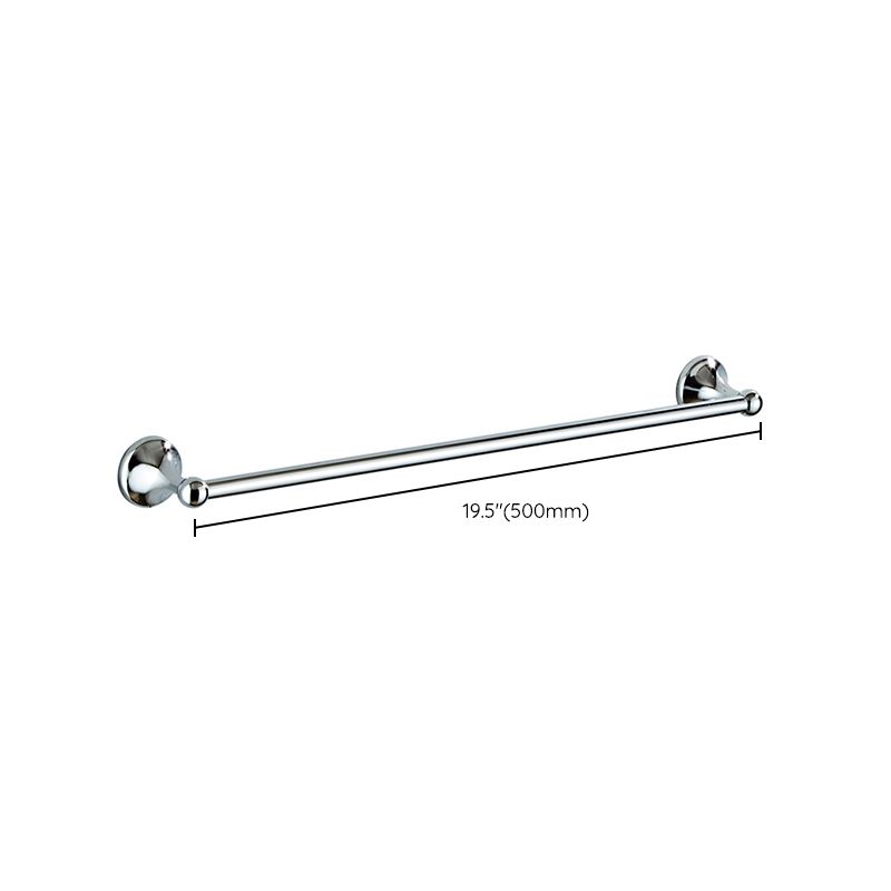 Metal Bathroom Set Traditional Style Chrome Bathroom Hardware Set Clearhalo 'Bathroom Hardware Sets' 'Bathroom Hardware' 'Bathroom Remodel & Bathroom Fixtures' 'bathroom_hardware_sets' 'Home Improvement' 'home_improvement' 'home_improvement_bathroom_hardware_sets' 1200x1200_0b8b13b4-256b-4303-adc5-fc1214eb0174