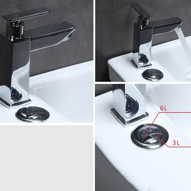 Floor Mounted Toilet One-Piece Toilet Modern Siphon Jet Flush Toilet Clearhalo 'Bathroom Remodel & Bathroom Fixtures' 'Home Improvement' 'home_improvement' 'home_improvement_toilets' 'Toilets & Bidets' 'Toilets' 1200x1200_0b9b80c6-2ff8-4bbd-9786-49ff29f14c3e