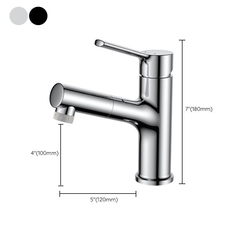 Contemporary Vessel Faucet Copper Single Handle Low Arc Vessel Faucet Clearhalo 'Bathroom Remodel & Bathroom Fixtures' 'Bathroom Sink Faucets' 'Bathroom Sinks & Faucet Components' 'bathroom_sink_faucets' 'Home Improvement' 'home_improvement' 'home_improvement_bathroom_sink_faucets' 1200x1200_0ba6623e-a0b6-4066-ad87-53c52f918bf5