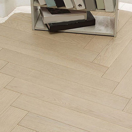 Beige Oak Laminate Plank Flooring Scratch Resistant Click Lock Laminate ...