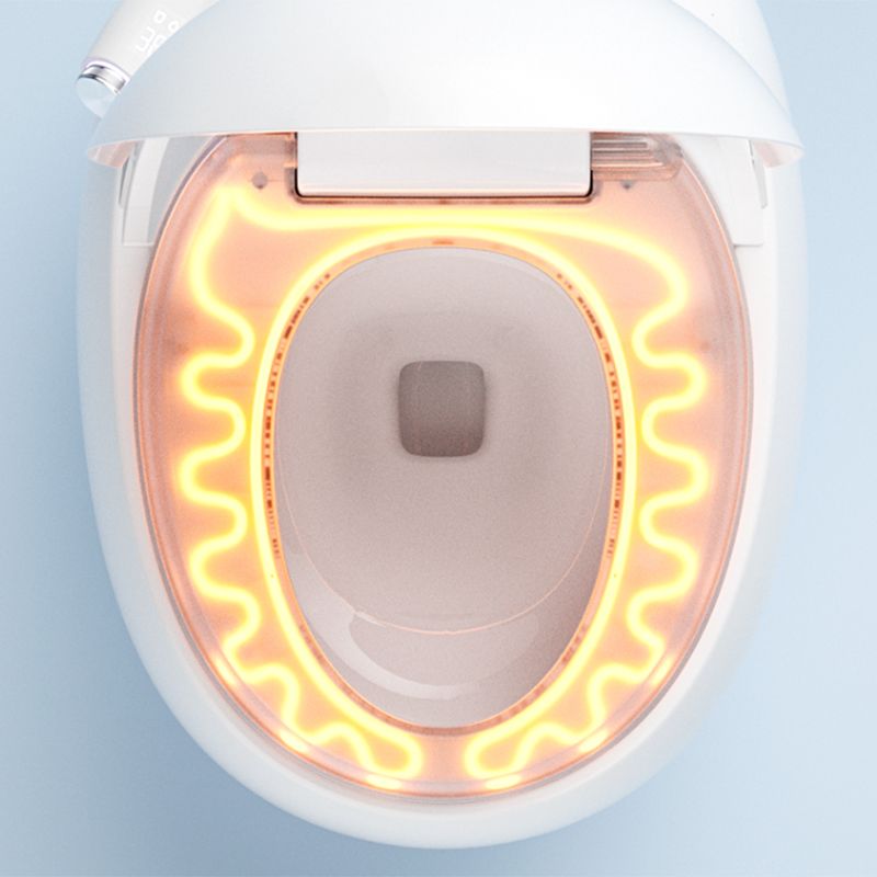 Ceramic White Egg Shaped Floor Standing Bidet with Heated Seat and Temperature Control Clearhalo 'Bathroom Remodel & Bathroom Fixtures' 'Bidets' 'Home Improvement' 'home_improvement' 'home_improvement_bidets' 'Toilets & Bidets' 1200x1200_0c6673e2-6655-4eae-a7b8-e40a9e8ba96f