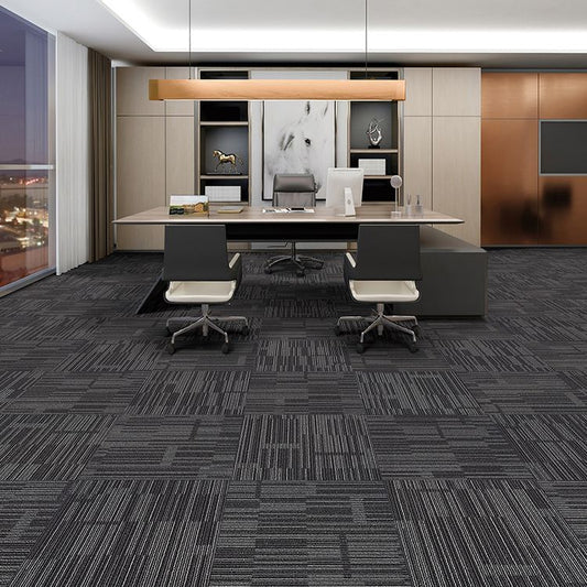 Fade Resistant Level Loop Carpet Tile Non-Skid Loose Lay Indoor Carpet Tiles Clearhalo 'Carpet Tiles & Carpet Squares' 'carpet_tiles_carpet_squares' 'Flooring 'Home Improvement' 'home_improvement' 'home_improvement_carpet_tiles_carpet_squares' Walls and Ceiling' 1200x1200_0c677d7b-267b-46c3-aafe-b8ea9a62fc09