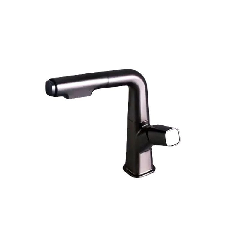 Single Handle Faucet Contemporary Style Sink Faucet for Bathroom Clearhalo 'Bathroom Remodel & Bathroom Fixtures' 'Bathroom Sink Faucets' 'Bathroom Sinks & Faucet Components' 'bathroom_sink_faucets' 'Home Improvement' 'home_improvement' 'home_improvement_bathroom_sink_faucets' 1200x1200_0c8f756d-71db-4db8-b5c2-c8a2e4b4318c