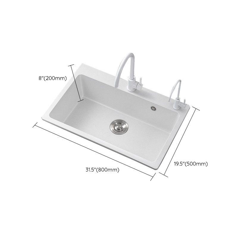 Modern Kitchen Sink Quartz with Accessories and Faucet Drop-In Workstation Sink Clearhalo 'Home Improvement' 'home_improvement' 'home_improvement_kitchen_sinks' 'Kitchen Remodel & Kitchen Fixtures' 'Kitchen Sinks & Faucet Components' 'Kitchen Sinks' 'kitchen_sinks' 1200x1200_0c98c15c-471c-40a0-b31b-c4bc0bcfbe43