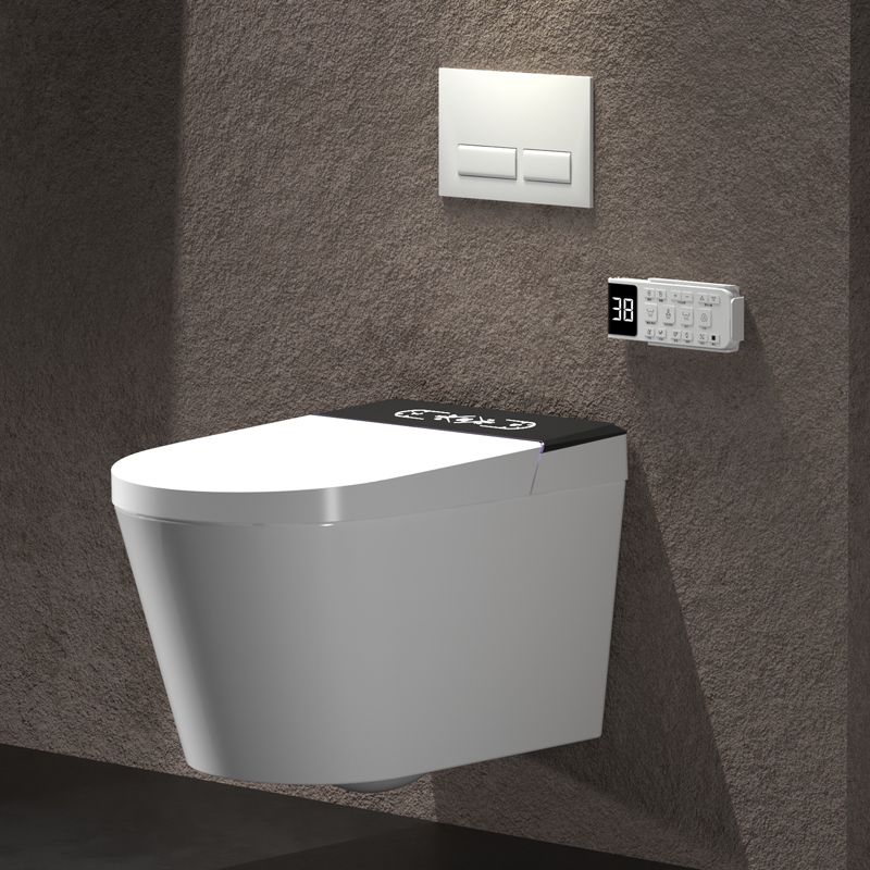 Modern Floor Standing Bidet White Ceramic with Bidet And Seat Horizontal Clearhalo 'Bathroom Remodel & Bathroom Fixtures' 'Bidets' 'Home Improvement' 'home_improvement' 'home_improvement_bidets' 'Toilets & Bidets' 1200x1200_0c9a9dec-8f4f-441f-b3c9-0f2f115cf6ed
