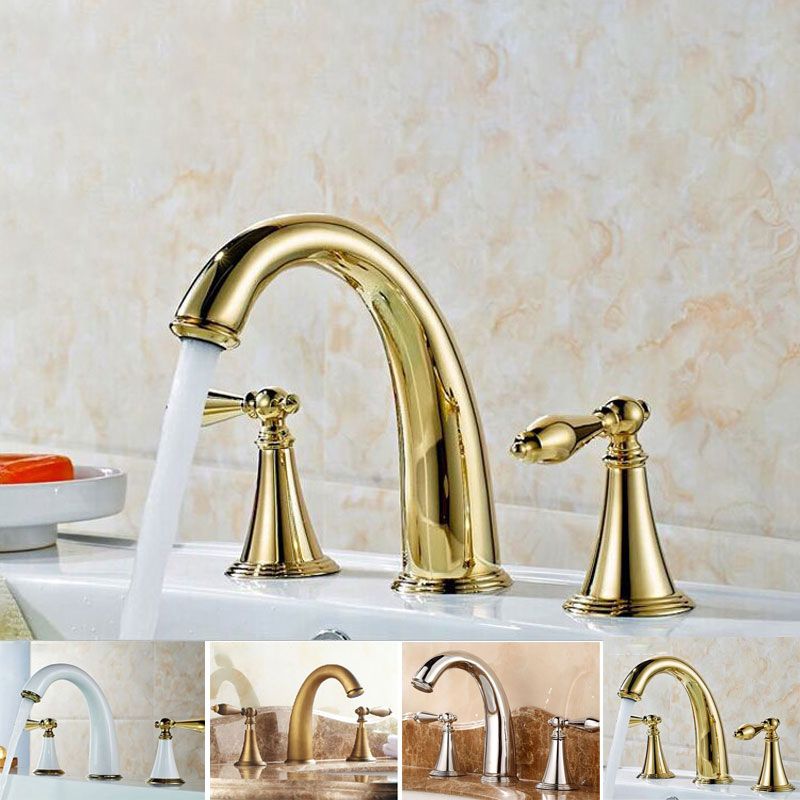 Copper Deck Mounted Roman Tub Faucet Low Arc Roman Tub Faucet Set Clearhalo 'Bathroom Remodel & Bathroom Fixtures' 'Bathtub Faucets' 'bathtub_faucets' 'Home Improvement' 'home_improvement' 'home_improvement_bathtub_faucets' 1200x1200_0cafa9cb-5664-4e87-b0d5-8c12c9eed04b