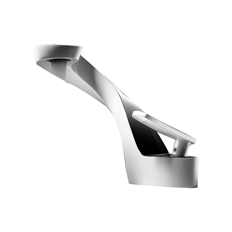 Single Hole Centerset Faucet Solid Color Lever Handles Centerset Bathroom Sink Faucet Clearhalo 'bathroom_sink_faucets' 'Conjuntos de Torneiras de Lavatório e Banheiro' 'home_improvement' 'home_improvement_bathroom_sink_faucets' 'Mobiliário Doméstico' 'Página inicial' 'Renovação e equipamento de casa de banho' 'Torneira para lavatório de banheiro' 1200x1200_0cce71fe-ea3b-47c1-a5ec-3a62ef3072b2