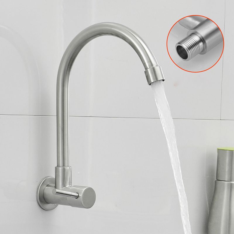 Modern Bridge Faucet Stainless Steel Swivel Spout Spray Kitchen Faucet Clearhalo 'Home Improvement' 'home_improvement' 'home_improvement_kitchen_faucets' 'Kitchen Faucets' 'Kitchen Remodel & Kitchen Fixtures' 'Kitchen Sinks & Faucet Components' 'kitchen_faucets' 1200x1200_0d0cbdd1-9867-40b3-84f1-cdbf693e71dc