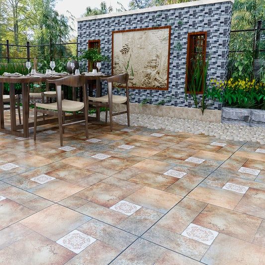 Square Floor Tile Straight Edge Singular Vintage Floor Tile for Outdoor Floor Clearhalo 'Floor Tiles & Wall Tiles' 'floor_tiles_wall_tiles' 'Flooring 'Home Improvement' 'home_improvement' 'home_improvement_floor_tiles_wall_tiles' Walls and Ceiling' 1200x1200_0d34410a-b0c1-4eae-8c82-a069a1e5d61d