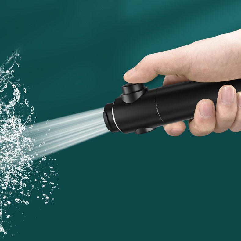 Modern Handheld Supercharged Shower Head Round Turbo Spray Head Clearhalo 'Bathroom Remodel & Bathroom Fixtures' 'Home Improvement' 'home_improvement' 'home_improvement_shower_heads' 'Shower Heads' 'shower_heads' 'Showers & Bathtubs Plumbing' 'Showers & Bathtubs' 1200x1200_0d6e404b-a4a2-45da-ac23-970becd90efd