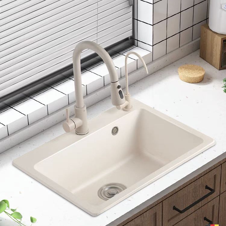 Modern Style Kitchen Sink Overflow Hole Design Drop-In Quartz Kitchen Sink in Beige Clearhalo 'Home Improvement' 'home_improvement' 'home_improvement_kitchen_sinks' 'Kitchen Remodel & Kitchen Fixtures' 'Kitchen Sinks & Faucet Components' 'Kitchen Sinks' 'kitchen_sinks' 1200x1200_0dfecb18-93a0-47e5-a1fd-65c519b07f02