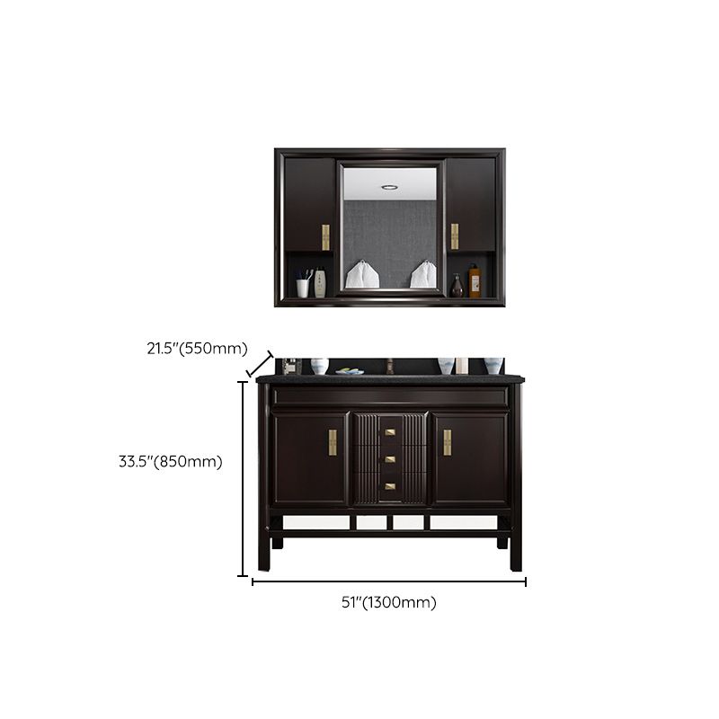 Traditional Wood Sink Vanity Solid Color Wall Mount Vanity Cabinet Clearhalo 'Bathroom Remodel & Bathroom Fixtures' 'Bathroom Vanities' 'bathroom_vanities' 'Home Improvement' 'home_improvement' 'home_improvement_bathroom_vanities' 1200x1200_0e7e7c6f-61be-4e2b-952a-7d14873186ad