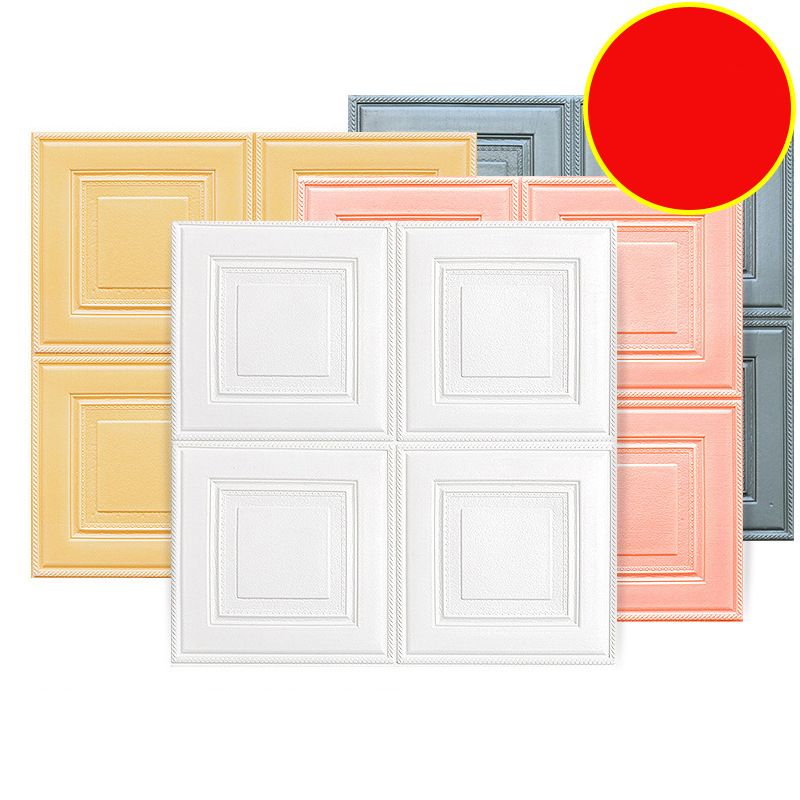Contemporary Wall Plank 3D Brick Wall Panels, Waterproof Set of 2 Clearhalo 'Flooring 'Home Improvement' 'home_improvement' 'home_improvement_wall_paneling' 'Wall Paneling' 'wall_paneling' 'Walls & Ceilings' Walls and Ceiling' 1200x1200_0ec286ef-93ff-4911-81ec-9d98685e6191