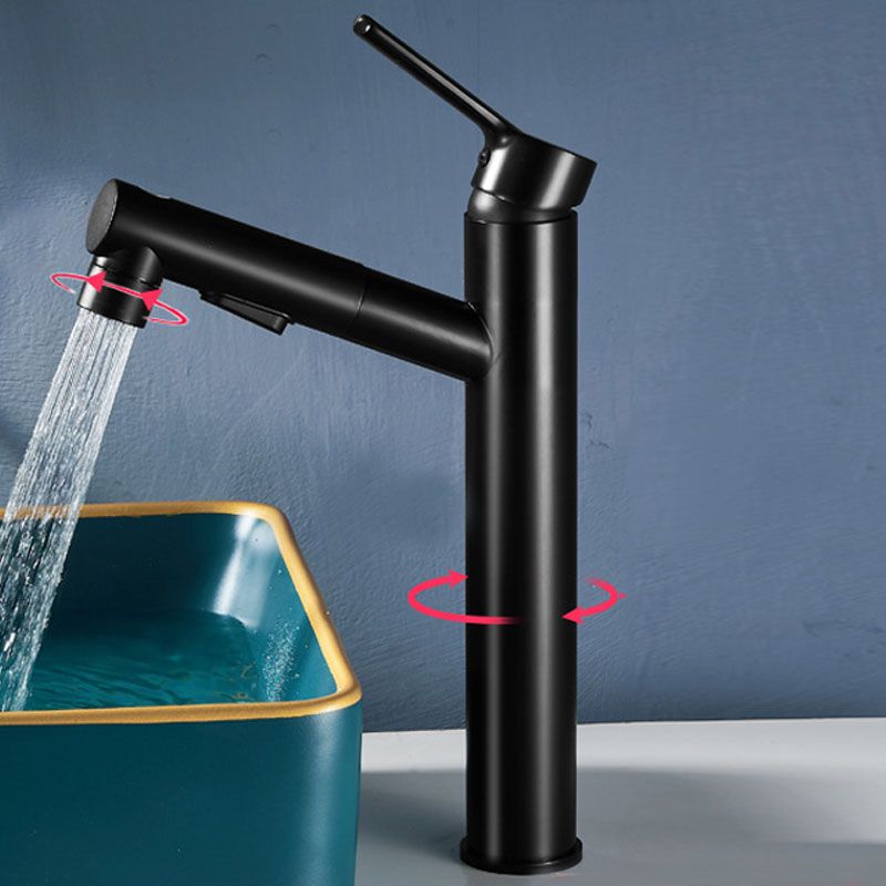 Modern Vessel Faucet Brass Single Handle Low Arc Vessel Faucet for Home Clearhalo 'bathroom_sink_faucets' 'Conjunta de Baño y Conjunta de Grifo' 'Coronamiento de Baño y Dispositivo de Baño' 'Grifo del lavabo del baño' 'Hogar' 'home_improvement' 'home_improvement_bathroom_sink_faucets' 'Mejoras para el hogar' 1200x1200_0f86881b-cf32-498c-89fa-df1f0aba2550