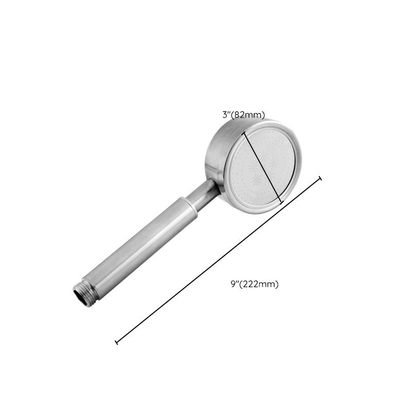 Round Shape Handheld Shower Head Traditional Metal Wall Mounted Hand Shower Clearhalo 'Bathroom Remodel & Bathroom Fixtures' 'Home Improvement' 'home_improvement' 'home_improvement_shower_heads' 'Shower Heads' 'shower_heads' 'Showers & Bathtubs Plumbing' 'Showers & Bathtubs' 1200x1200_1060c049-c9ee-430f-b951-37c7b7432b70