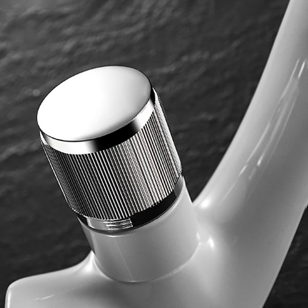 Modern Faucet Bathroom Knob Handle Single Hole Waterfall Spout Faucet Clearhalo 'bathroom_sink_faucets' 'Conjunta de Baño y Conjunta de Grifo' 'Coronamiento de Baño y Dispositivo de Baño' 'Grifo del lavabo del baño' 'Hogar' 'home_improvement' 'home_improvement_bathroom_sink_faucets' 'Mejoras para el hogar' 1200x1200_112f885d-6d61-4fce-8307-b2349a15d1e7