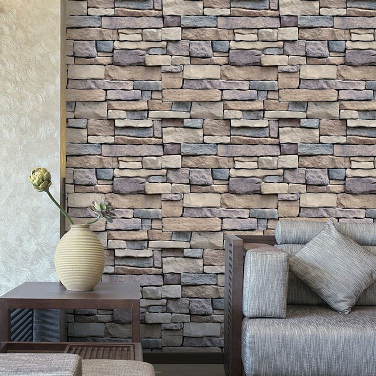 Industrial Style PVC Wall Panel Living Room Peel and Stick 3D Wall Paneling Clearhalo 'Flooring 'Home Improvement' 'home_improvement' 'home_improvement_wall_paneling' 'Wall Paneling' 'wall_paneling' 'Walls & Ceilings' Walls and Ceiling' 1200x1200_1178f3d1-5ac5-4eec-9cfc-1f0dfb9ec3b5