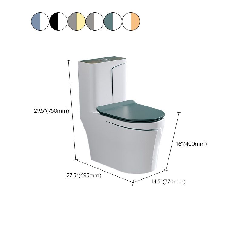 Skirted Traditional Flush Toilet Floor Mount One-Piece Toilet with Slow Close Seat Clearhalo 'Bathroom Remodel & Bathroom Fixtures' 'Home Improvement' 'home_improvement' 'home_improvement_toilets' 'Toilets & Bidets' 'Toilets' 1200x1200_1182c989-db4f-46e4-bf03-3f36d591e147