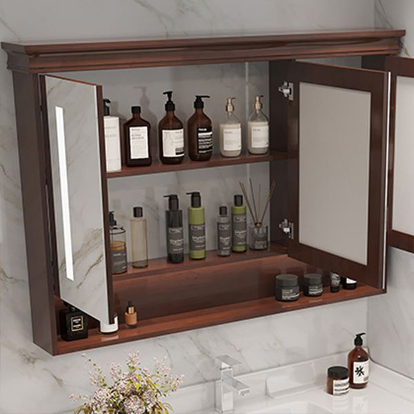 Single Sink Modern Freestanding Bathroom Sink Vanity with Mirror Clearhalo 'Bathroom Remodel & Bathroom Fixtures' 'Bathroom Vanities' 'bathroom_vanities' 'Home Improvement' 'home_improvement' 'home_improvement_bathroom_vanities' 1200x1200_1198fc09-d069-4043-9114-b30f369da6f1