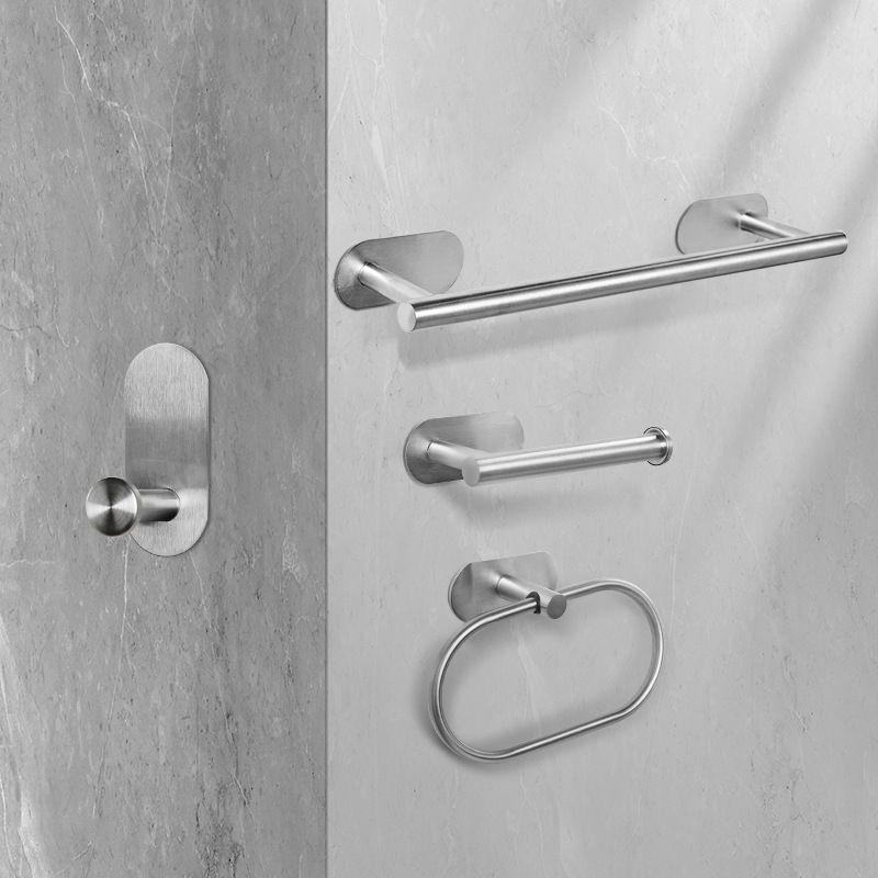 Stainless Steel Bathroom Set Modern Style Simple Bathroom Hardware Set Clearhalo 'Bathroom Hardware Sets' 'Bathroom Hardware' 'Bathroom Remodel & Bathroom Fixtures' 'bathroom_hardware_sets' 'Home Improvement' 'home_improvement' 'home_improvement_bathroom_hardware_sets' 1200x1200_122972fe-5c17-456f-a64d-6ccfd0807517