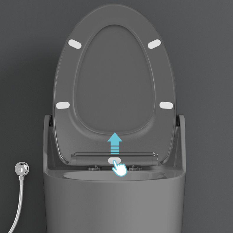 Modern Toilet Bowl Siphon Jet Toilet with Slow Close Seat for Bathroom Clearhalo 'Bathroom Remodel & Bathroom Fixtures' 'Home Improvement' 'home_improvement' 'home_improvement_toilets' 'Toilets & Bidets' 'Toilets' 1200x1200_128ab5e5-dc0e-4fe6-9f3b-1105ea6918b3