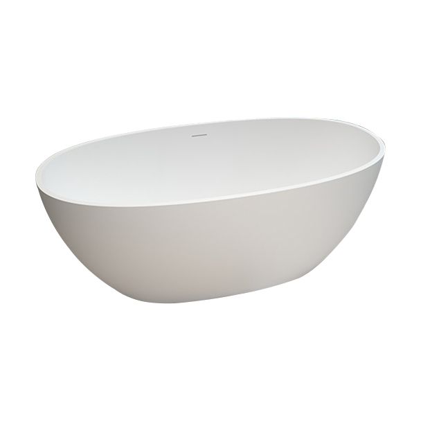 Modern Stone Oval Bathtub Antique Finish Freestanding Bath Tub Clearhalo 'Bathroom Remodel & Bathroom Fixtures' 'Bathtubs' 'Home Improvement' 'home_improvement' 'home_improvement_bathtubs' 'Showers & Bathtubs' 1200x1200_128e790c-c295-40eb-b16a-96926a054453