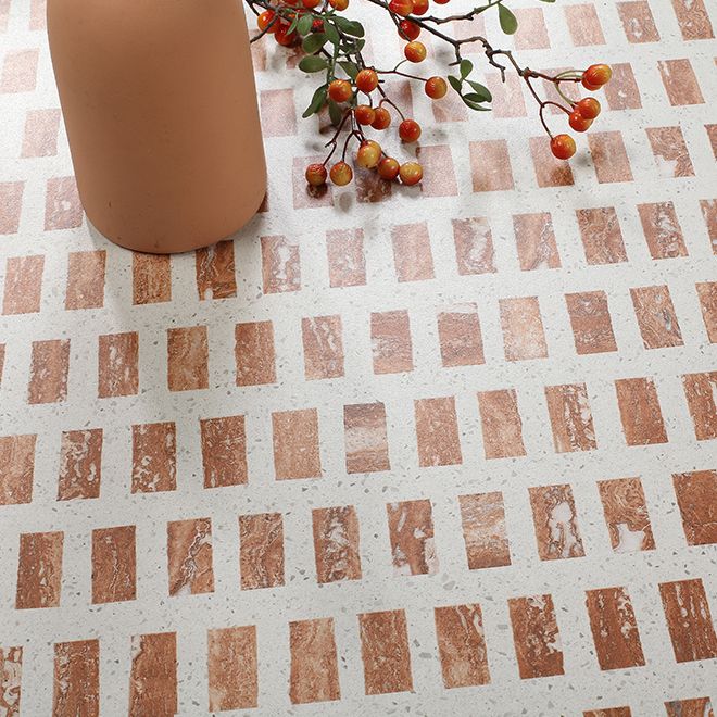 Vintage Pattern Wall Tiles Natural Stone Ceramic Rectangular Lattice Tiles Clearhalo 'Floor Tiles & Wall Tiles' 'floor_tiles_wall_tiles' 'Flooring 'Home Improvement' 'home_improvement' 'home_improvement_floor_tiles_wall_tiles' Walls and Ceiling' 1200x1200_1297930d-e4cd-428e-9021-97ae061b9162