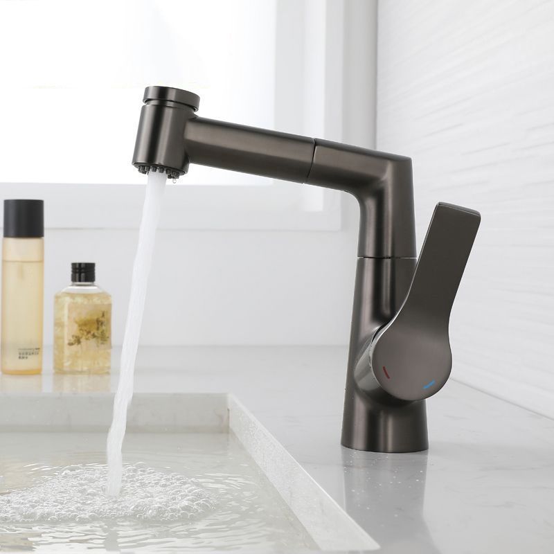 Single Lever Handle Faucets Contemporary Centerset Faucets for Bathroom Clearhalo 'Bathroom Remodel & Bathroom Fixtures' 'Bathroom Sinks & Faucet Components' 'Bathroom Sinks' 'bathroom_sink' 'Home Improvement' 'home_improvement' 'home_improvement_bathroom_sink' 1200x1200_12ae3490-b2d5-4dd0-87de-36004d135704