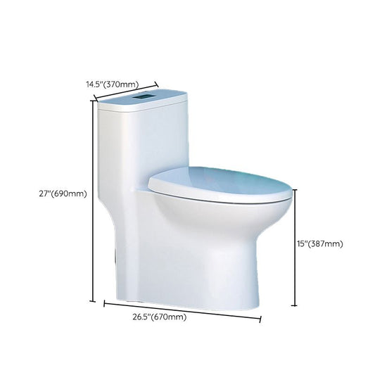 Modern Floor Mounted Toilet Slow Close Seat Included Toilet Bowl for Bathroom Clearhalo 'Bathroom Remodel & Bathroom Fixtures' 'Home Improvement' 'home_improvement' 'home_improvement_toilets' 'Toilets & Bidets' 'Toilets' 1200x1200_12f0cd1f-b882-46ee-9420-f265f2d85761