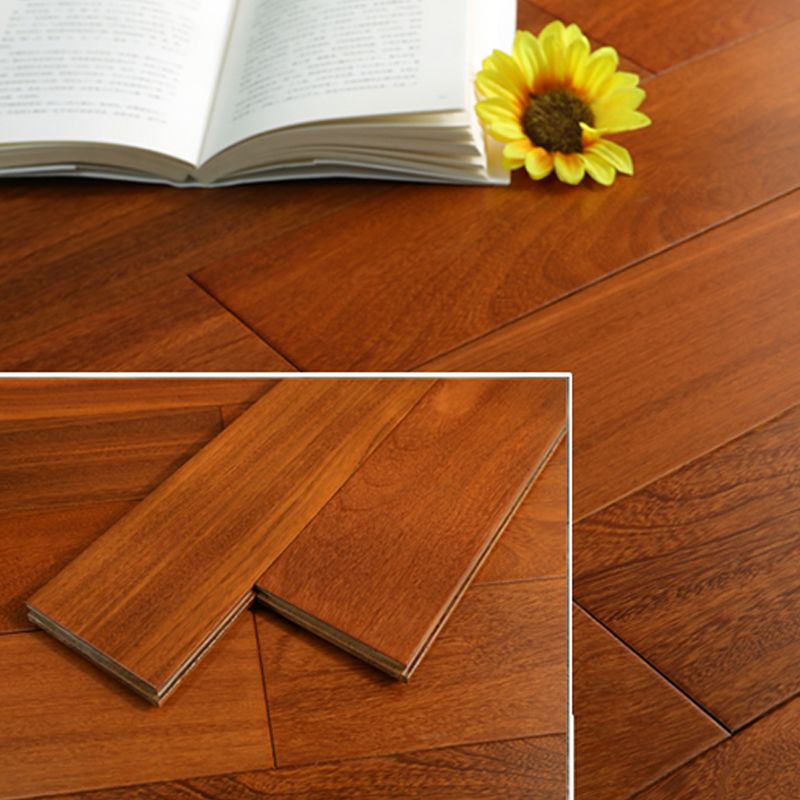 Vintage Laminate Flooring Wood Medium Brown Living Room Waterproof Laminate Floor Clearhalo 'Flooring 'Home Improvement' 'home_improvement' 'home_improvement_laminate_flooring' 'Laminate Flooring' 'laminate_flooring' Walls and Ceiling' 1200x1200_13289669-21ab-4c96-bde5-04abbea2607a