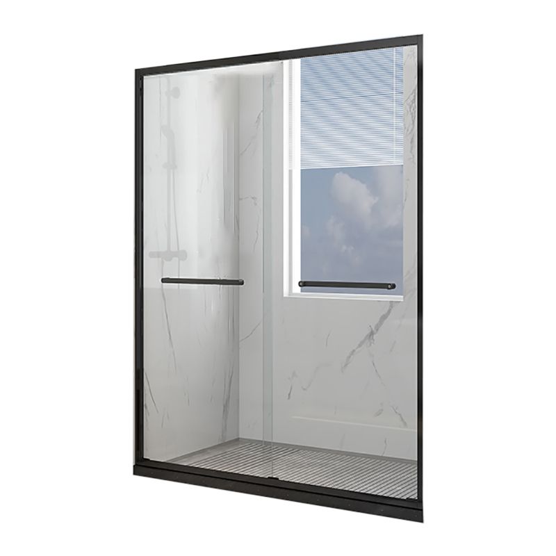 Transparent Scratch Resistant Shower Doors Double Sliding Shower Bath Door Clearhalo 'Bathroom Remodel & Bathroom Fixtures' 'Home Improvement' 'home_improvement' 'home_improvement_shower_tub_doors' 'Shower and Tub Doors' 'shower_tub_doors' 'Showers & Bathtubs' 1200x1200_1338e095-fd46-414f-9518-0d7550b69b18