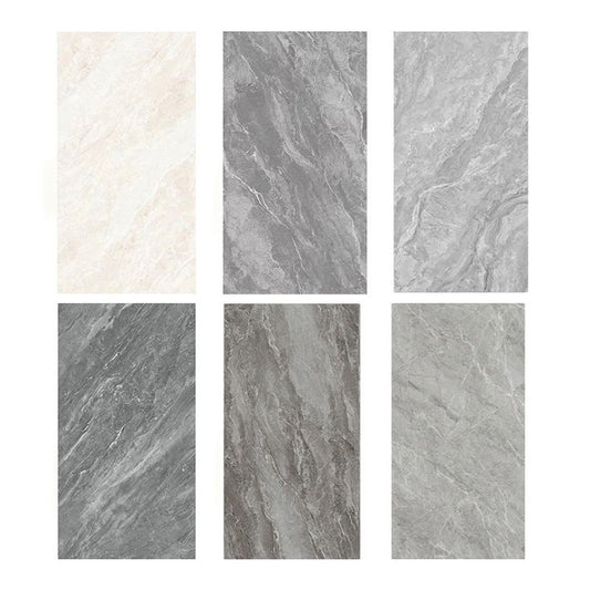 Floor and Wall Tile Marble Print Living Room Porcelain Indoor Floor Tile Clearhalo 'Floor Tiles & Wall Tiles' 'floor_tiles_wall_tiles' 'Flooring 'Home Improvement' 'home_improvement' 'home_improvement_floor_tiles_wall_tiles' Walls and Ceiling' 1200x1200_1341da68-3e47-4064-97b0-e0d76d58f8bb