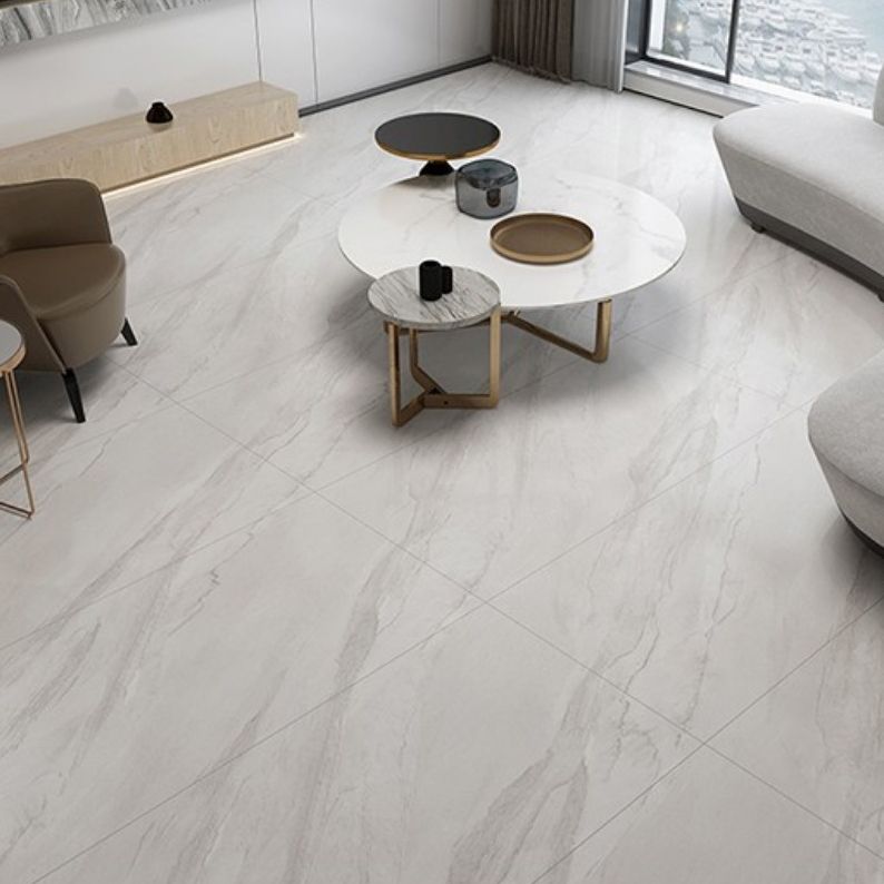 Gray Tone Floor Tile Straight Edge Polished Marbling Singular Tile Clearhalo 'Floor Tiles & Wall Tiles' 'floor_tiles_wall_tiles' 'Flooring 'Home Improvement' 'home_improvement' 'home_improvement_floor_tiles_wall_tiles' Walls and Ceiling' 1200x1200_137572c6-c1b8-481c-b321-af03df6637af