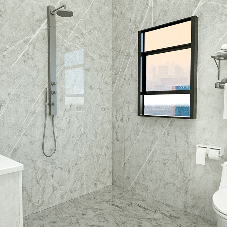 Marbling Water-resistant Tile PVC Singular Peel & Stick Tile for Bathroom Backsplash Clearhalo 'Flooring 'Home Improvement' 'home_improvement' 'home_improvement_peel_stick_blacksplash' 'Peel & Stick Backsplash Tile' 'peel_stick_blacksplash' 'Walls & Ceilings' Walls and Ceiling' 1200x1200_13a6d0a4-c3d3-4d40-be62-03ebf4aa425f
