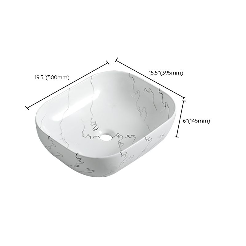 Modern Porcelain Trough Sink Oval-shape Trough Bathroom Sink Clearhalo 'Bathroom Remodel & Bathroom Fixtures' 'Bathroom Sinks & Faucet Components' 'Bathroom Sinks' 'bathroom_sink' 'Home Improvement' 'home_improvement' 'home_improvement_bathroom_sink' 1200x1200_1421bd5b-08b9-4092-b9e2-14ce76a5f8b7