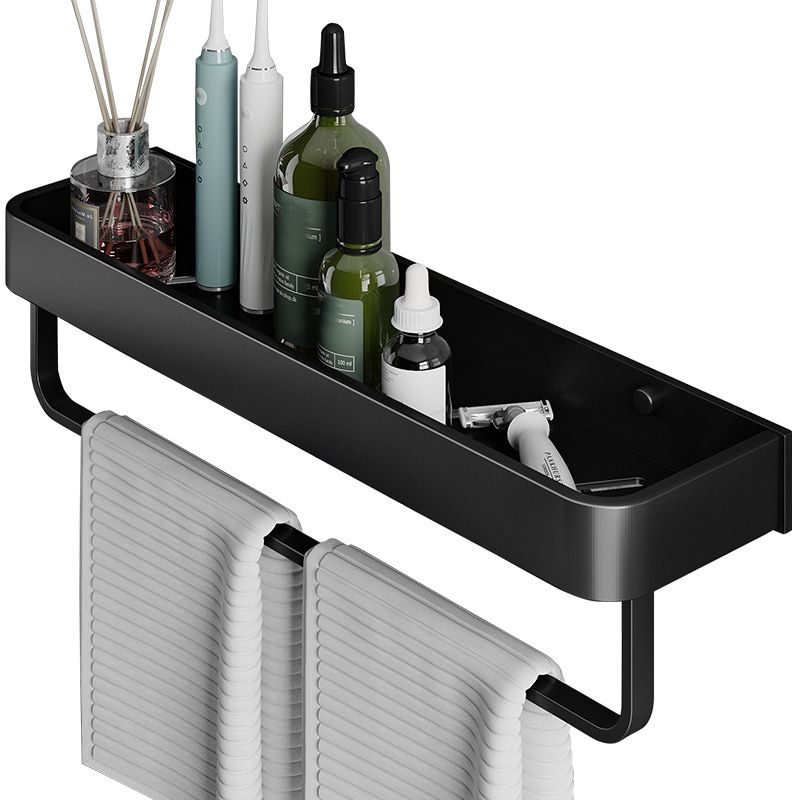 Contemporary Bathroom Accessories Hardware Set Aluminum Bath Shelf Clearhalo 'Bathroom Hardware Sets' 'Bathroom Hardware' 'Bathroom Remodel & Bathroom Fixtures' 'bathroom_hardware_sets' 'Home Improvement' 'home_improvement' 'home_improvement_bathroom_hardware_sets' 1200x1200_143b4aff-8ccf-42da-83ce-10993ff2b3c1