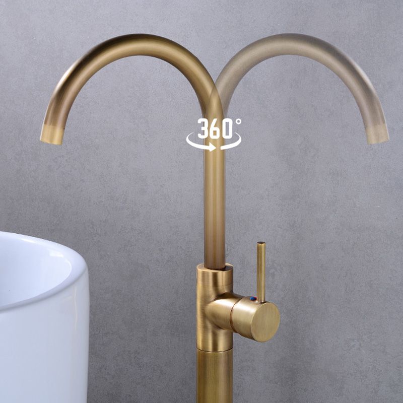 Modern 1-Handle Freestanding Faucet Floor Mounted Freestanding Bathtub Faucet Clearhalo 'Bathroom Remodel & Bathroom Fixtures' 'Bathtub Faucets' 'bathtub_faucets' 'Home Improvement' 'home_improvement' 'home_improvement_bathtub_faucets' 1200x1200_14bda862-2318-40cf-b87b-2e2a10211740