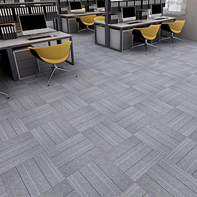 Modern Carpet Floor Tile Level Loop Glue Down Fade Resistant Carpet Tiles Clearhalo 'Carpet Tiles & Carpet Squares' 'carpet_tiles_carpet_squares' 'Flooring 'Home Improvement' 'home_improvement' 'home_improvement_carpet_tiles_carpet_squares' Walls and Ceiling' 1200x1200_14d20efe-8cf5-4d53-ace8-c62dfbc21fe8