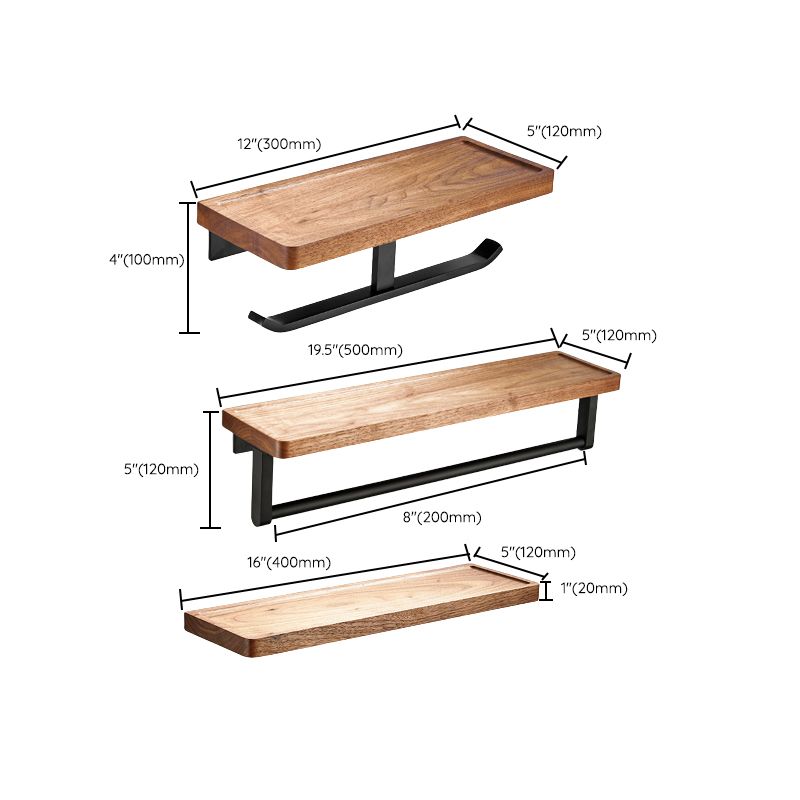 7-Piece Bathroom Hardware Set Solid Wood and Metal Bathroom Accessory Set Clearhalo 'Bathroom Hardware Sets' 'Bathroom Hardware' 'Bathroom Remodel & Bathroom Fixtures' 'bathroom_hardware_sets' 'Home Improvement' 'home_improvement' 'home_improvement_bathroom_hardware_sets' 1200x1200_14f77526-bfe8-4ed9-ac39-b8e1b0524dd1