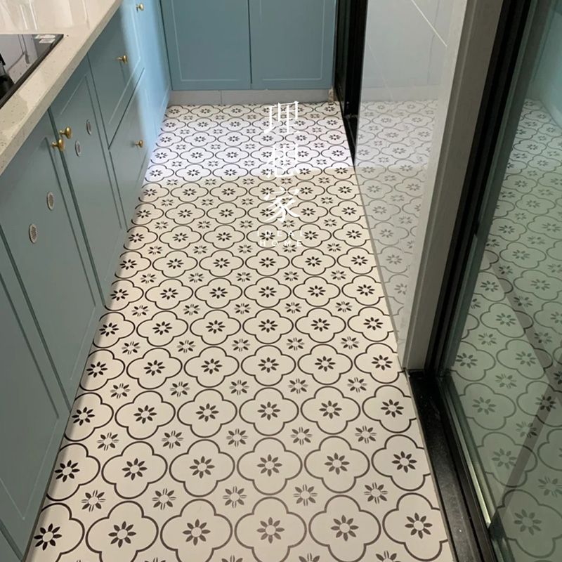 Square Ceramic Matte Straight Edge Singular Tile Moroccan Bathroom Floor Clearhalo 'Floor Tiles & Wall Tiles' 'floor_tiles_wall_tiles' 'Flooring 'Home Improvement' 'home_improvement' 'home_improvement_floor_tiles_wall_tiles' Walls and Ceiling' 1200x1200_15868b29-a762-45e0-a48e-e19d35fb4b7b