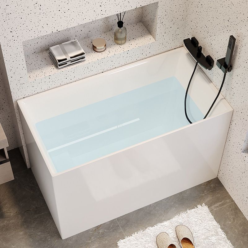 Modern Soaking Bath Tub Center Drain Placement Stand Alone Bathtub Clearhalo 'Bathroom Remodel & Bathroom Fixtures' 'Bathtubs' 'Home Improvement' 'home_improvement' 'home_improvement_bathtubs' 'Showers & Bathtubs' 1200x1200_158743f7-f892-49bc-8fc9-17f4322790ab