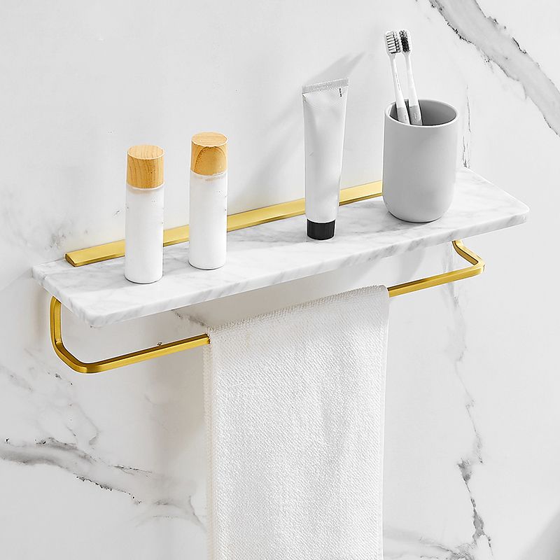 7 Piece Bathroom Accessory Set Marble and Metal Bathroom Hardware Clearhalo 'Bathroom Hardware Sets' 'Bathroom Hardware' 'Bathroom Remodel & Bathroom Fixtures' 'bathroom_hardware_sets' 'Home Improvement' 'home_improvement' 'home_improvement_bathroom_hardware_sets' 1200x1200_16472249-0d51-4ef7-8d9c-6e796f7e84b6