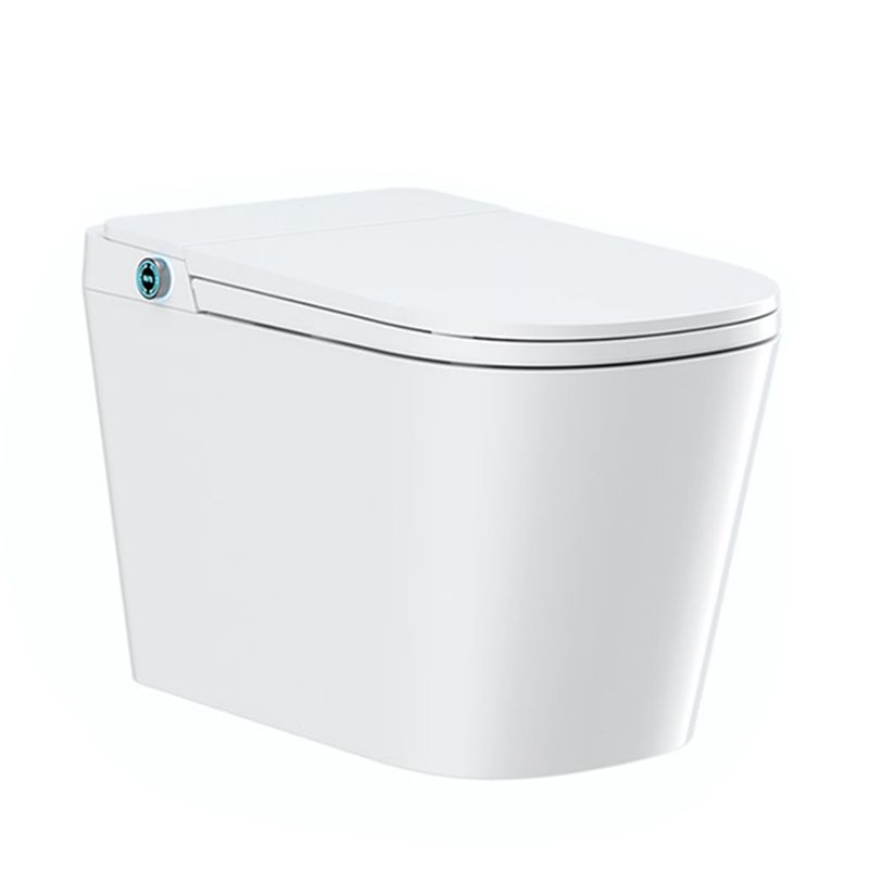 Antimicrobial Elongated Floor Standing Bidet in White with Heated Seat Clearhalo 'Bathroom Remodel & Bathroom Fixtures' 'Bidets' 'Home Improvement' 'home_improvement' 'home_improvement_bidets' 'Toilets & Bidets' 1200x1200_16bb6467-f902-456f-a48f-57d533f69647