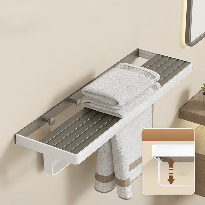 Modern Drill and Screw Mount Bathroom Accessories Hardware Set Clearhalo 'Bathroom Hardware Sets' 'Bathroom Hardware' 'Bathroom Remodel & Bathroom Fixtures' 'bathroom_hardware_sets' 'Home Improvement' 'home_improvement' 'home_improvement_bathroom_hardware_sets' 1200x1200_16fd8e5d-ddcd-4310-9100-1e7ddf383cf8